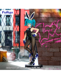 Hatsune Miku BiCute Bunnies Figure Street Violet ver.