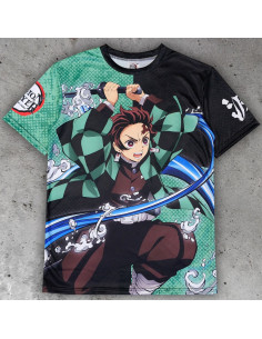 Demon Slayer All Over Printed T-shirt: Tanjiro Kamado (Unisex)