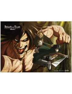Attack On Titan Attack Titan Fabric Poster