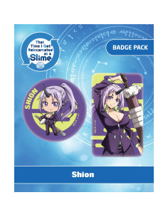 That Time I Got Reincarnated As A Slime (Tensei Shitara Suraimu Datta Ken) Shion Badge Pack